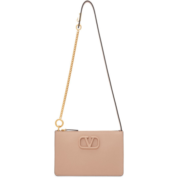 Valentino Garavani Small Vsling cinnamon pink handbag