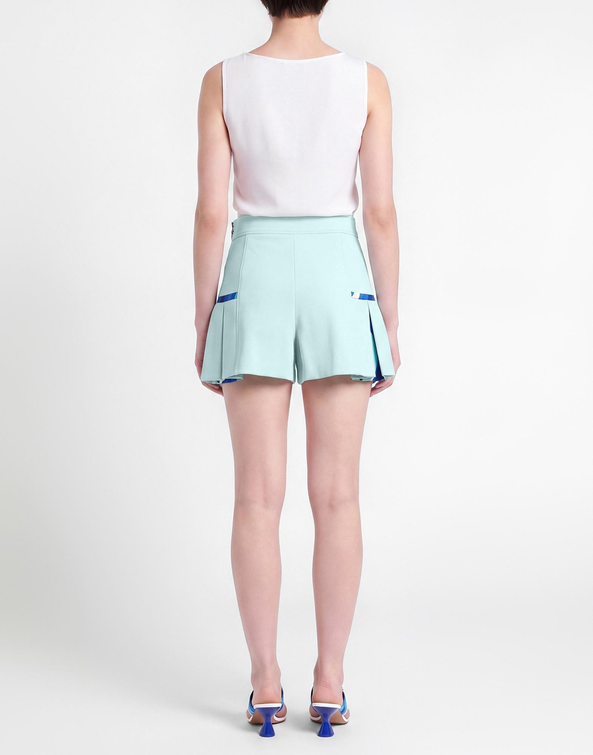Pucci Womens Shorts & Bermuda Shorts in Sky blue