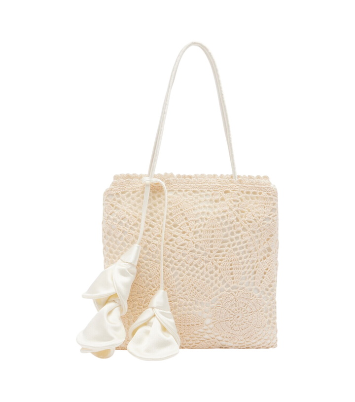 Photo: Magda Butrym Julia crochet top-handle bag