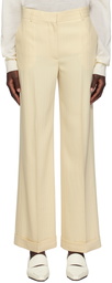 TOTEME Beige Tailored Trousers