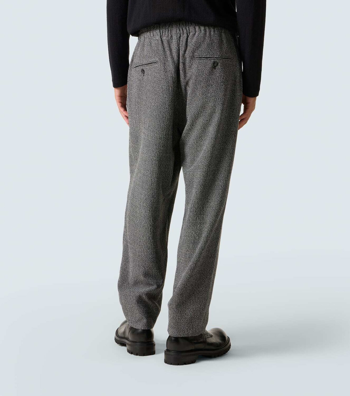 Giorgio Armani Mid-rise wide-leg pants