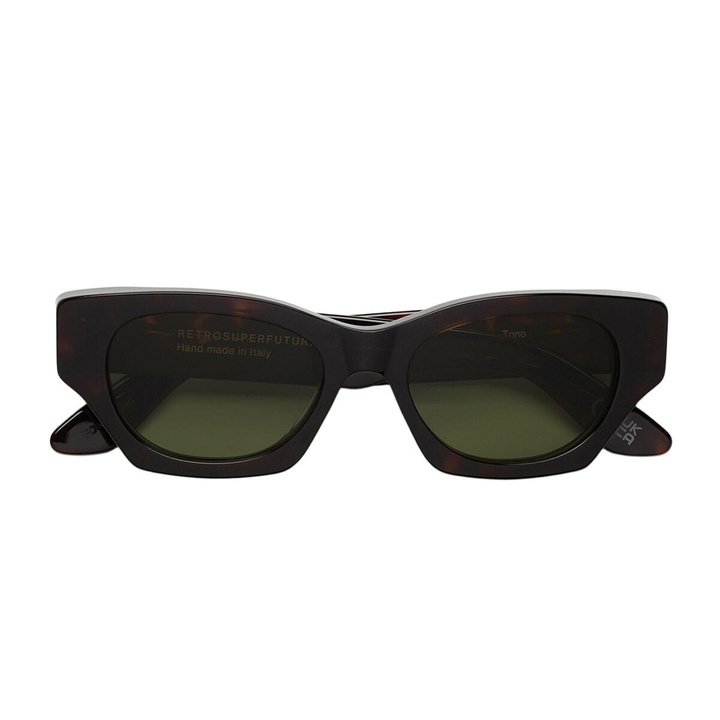 Photo: Retrosuperfuture Tono 3627 Havana Green Sunglasses