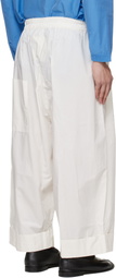 Toogood Off-White 'The Baker' Trousers