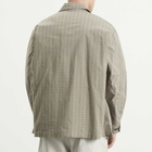 Unlikely Dry Goods Men's M-51 Shirt Jacket in Green Plaids