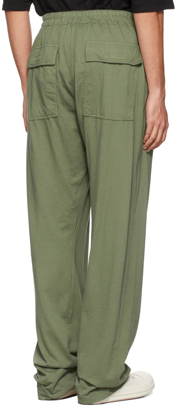 Rick Owens DRKSHDW SSENSE Exclusive Green MT Long Lounge Pants