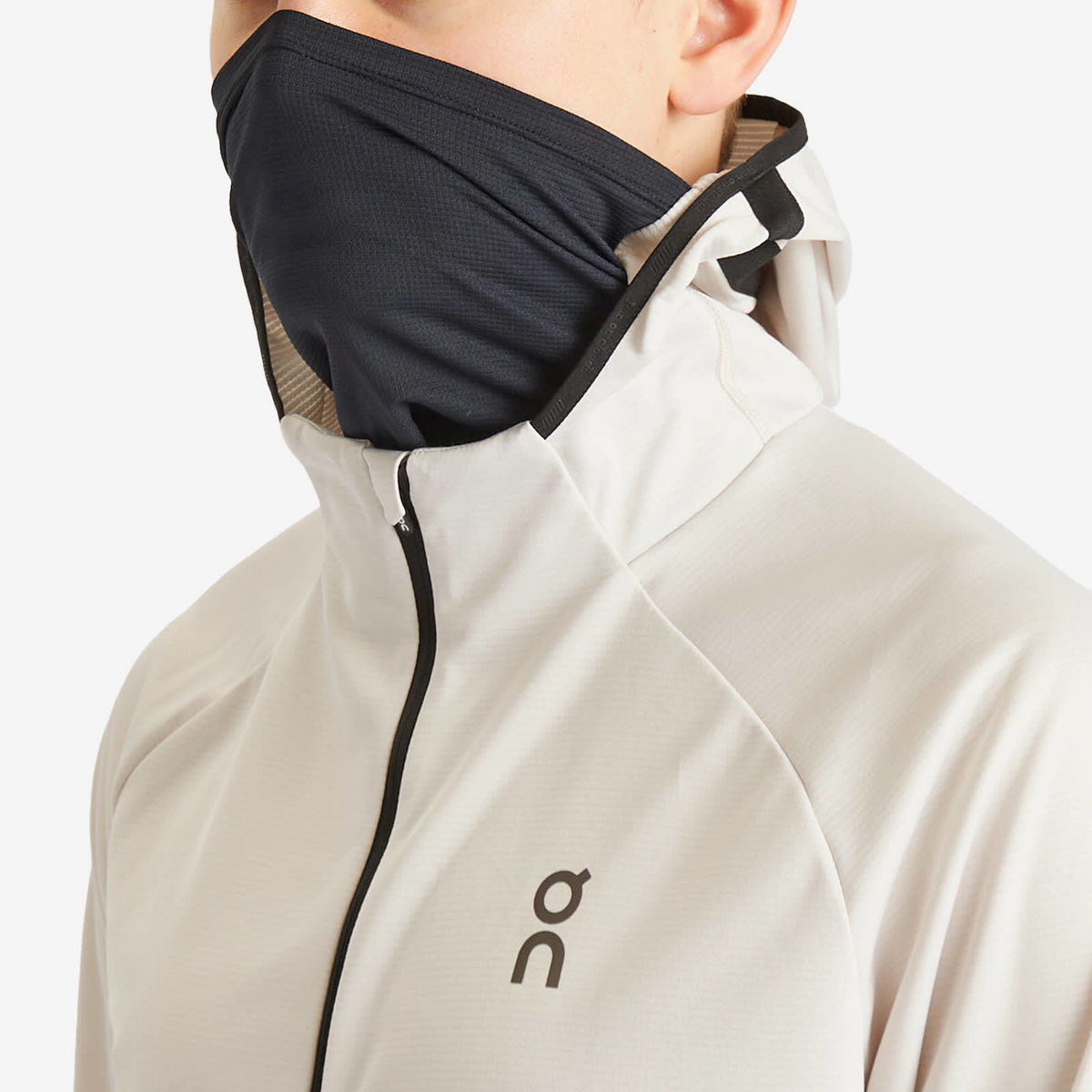 ON Men's Climate Zip Hoodie in Silver