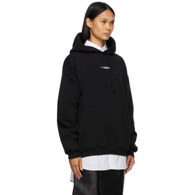 Vetements hoodie outlet logo