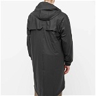 RAINS Men's Fishtail Parka Jacket in Black