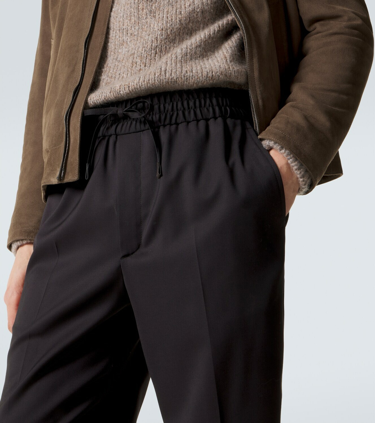 Brioni Asolo wool pants
