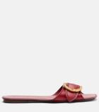 Zimmermann Solena leather slides