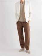 De Petrillo - Unstructured Cotton and Hemp-Blend Suit Jacket - Neutrals