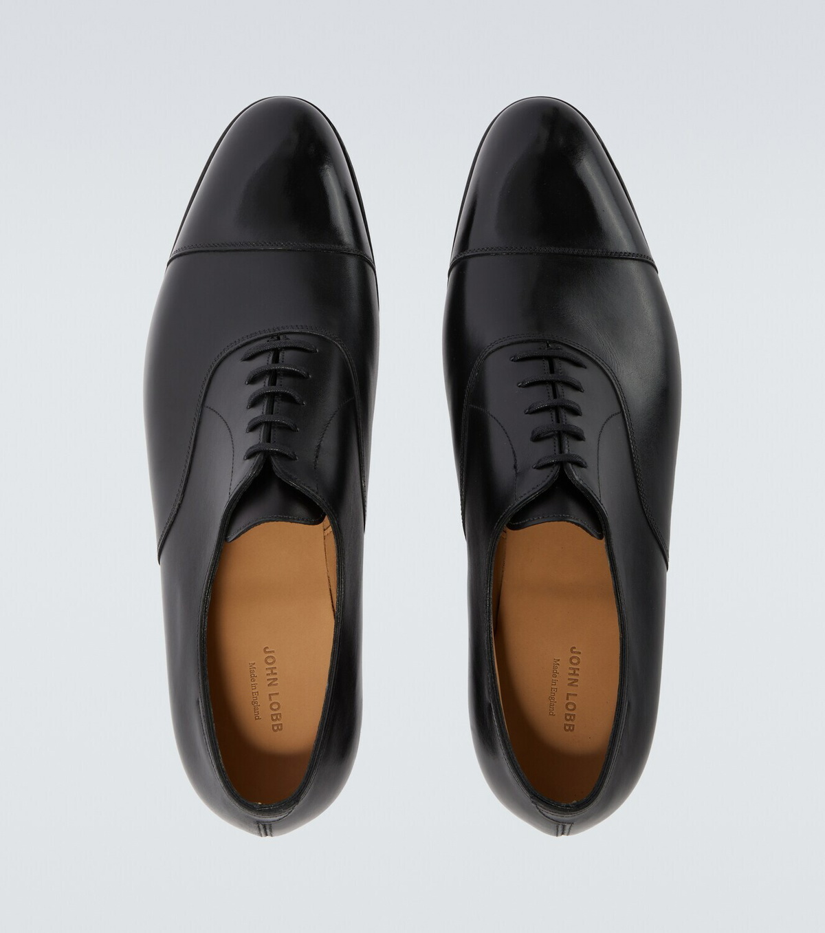 John Lobb City II leather Derby shoes