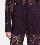 Valentino Floral lace culottes