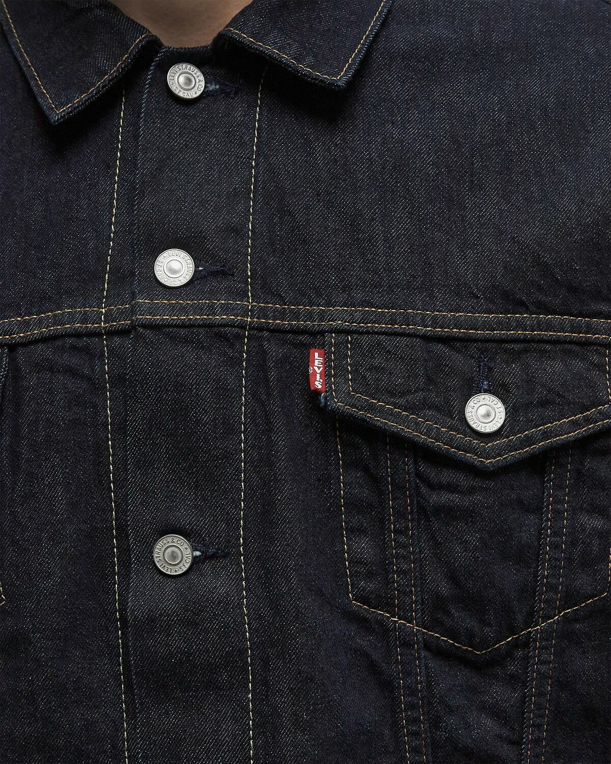 Levis THE TRUCKER JACKET Blue Mens Bomber Jacket