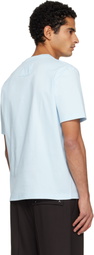 Lanvin Blue Bouclette Logo T-shirt