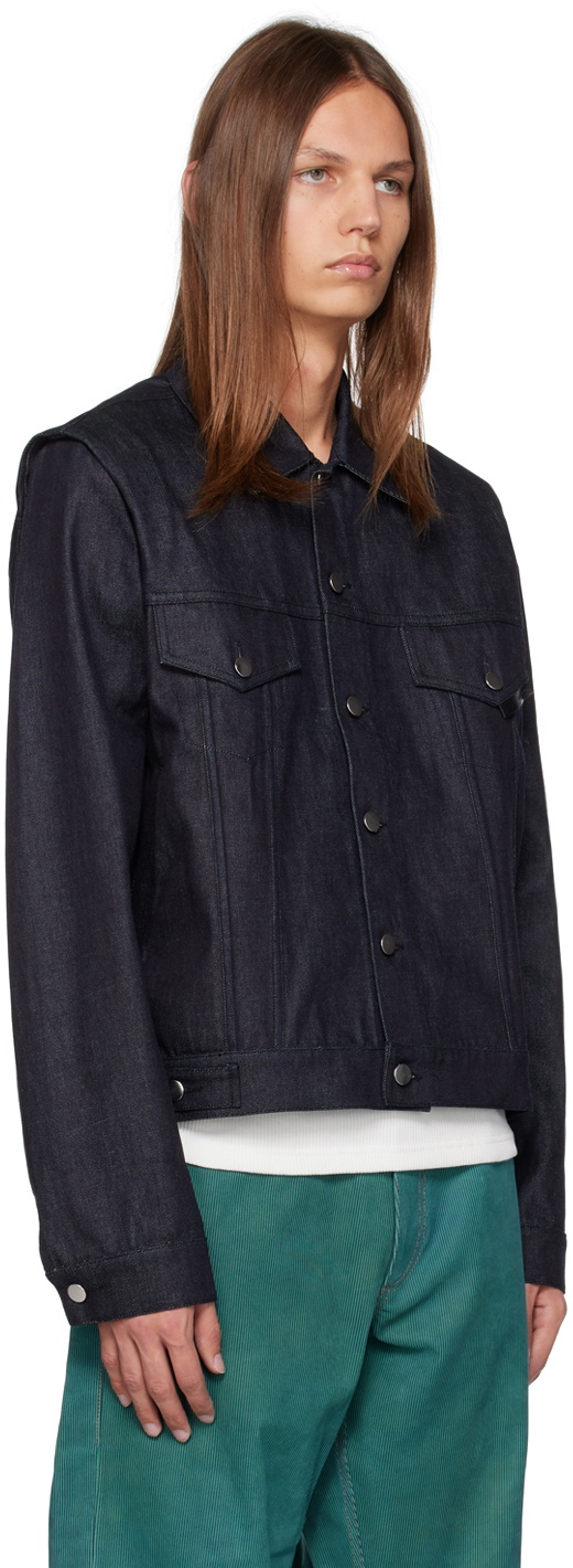 Bianca Saunders Navy Lexxus 22 Denim Jacket