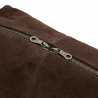 Mazi Untitled Dent Suede Cross Body Bag in Brown 