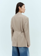 Acne Studios Peak Lapels Belted Blazer
