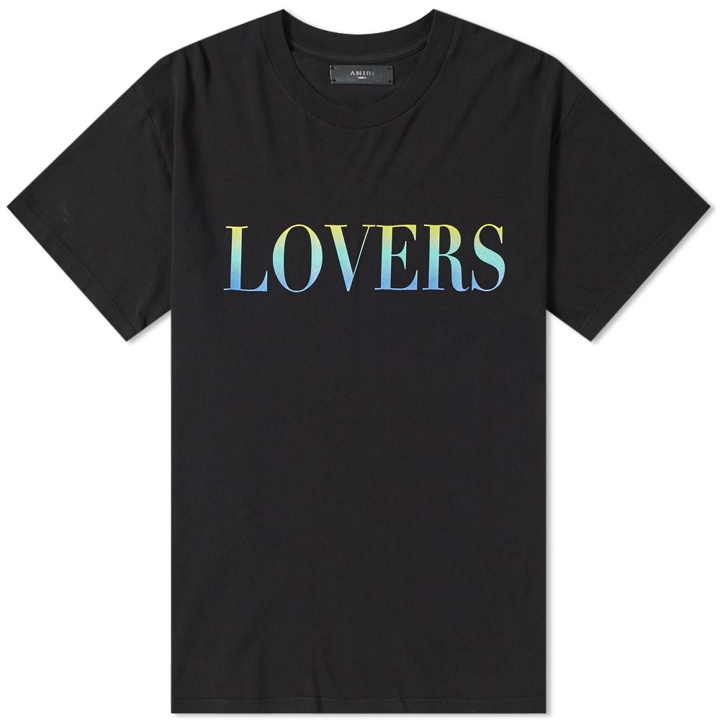 Photo: AMIRI Lovers Front & Back Print Tee