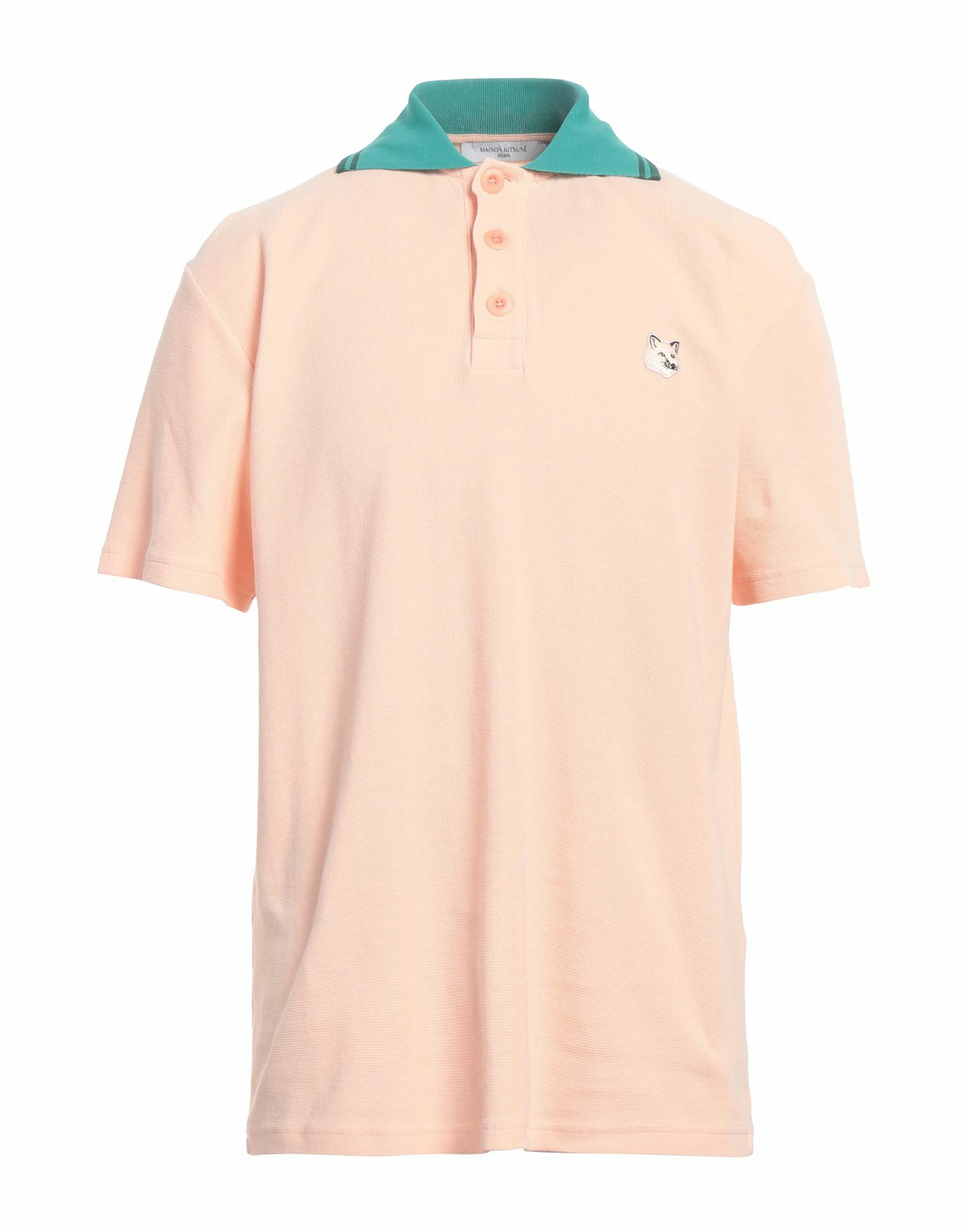 Maison Kitsuné Mens Polo shirt Apricot