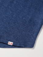 ORLEBAR BROWN - OB-T Slub Linen T-Shirt - Blue
