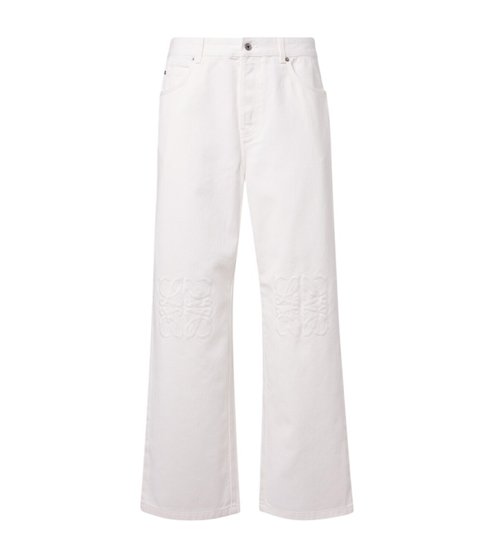 Photo: Loewe Anagram wide-leg jeans