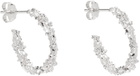 Veneda Carter Silver VC003 Small Open Hoop Earrings