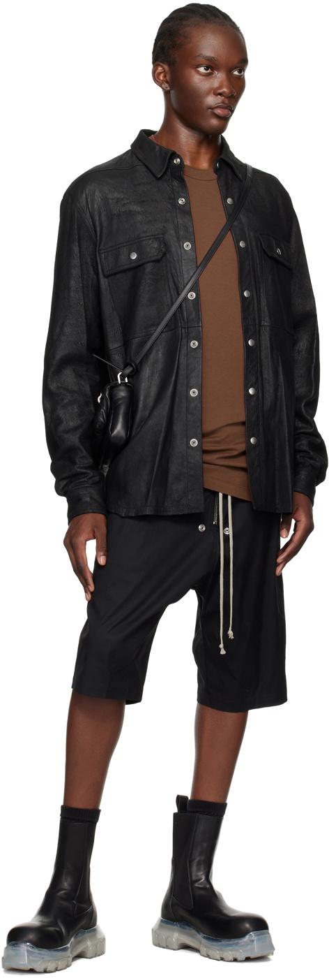 Rick Owens Brown Porterville Level T-Shirt Rick Owens