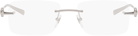 Gucci Silver Horsebit Glasses