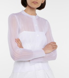 Cecilie Bahnsen - Felicity ribbed-knit cardigan