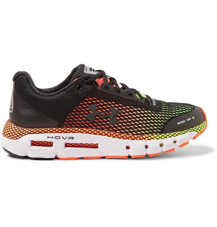 Photo: Under Armour - HOVR Infinite Mesh and Rubber Running Sneakers - Black