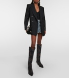 Isabel Marant Denvee suede knee-high boots