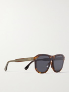 FENDI - Caravan Aviator-Style Tortoiseshell Acetate Sunglasses - Brown