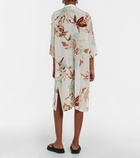 Max Mara - Alpino floral silk minidress