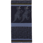 PS by Paul Smith Navy Dino Scarf