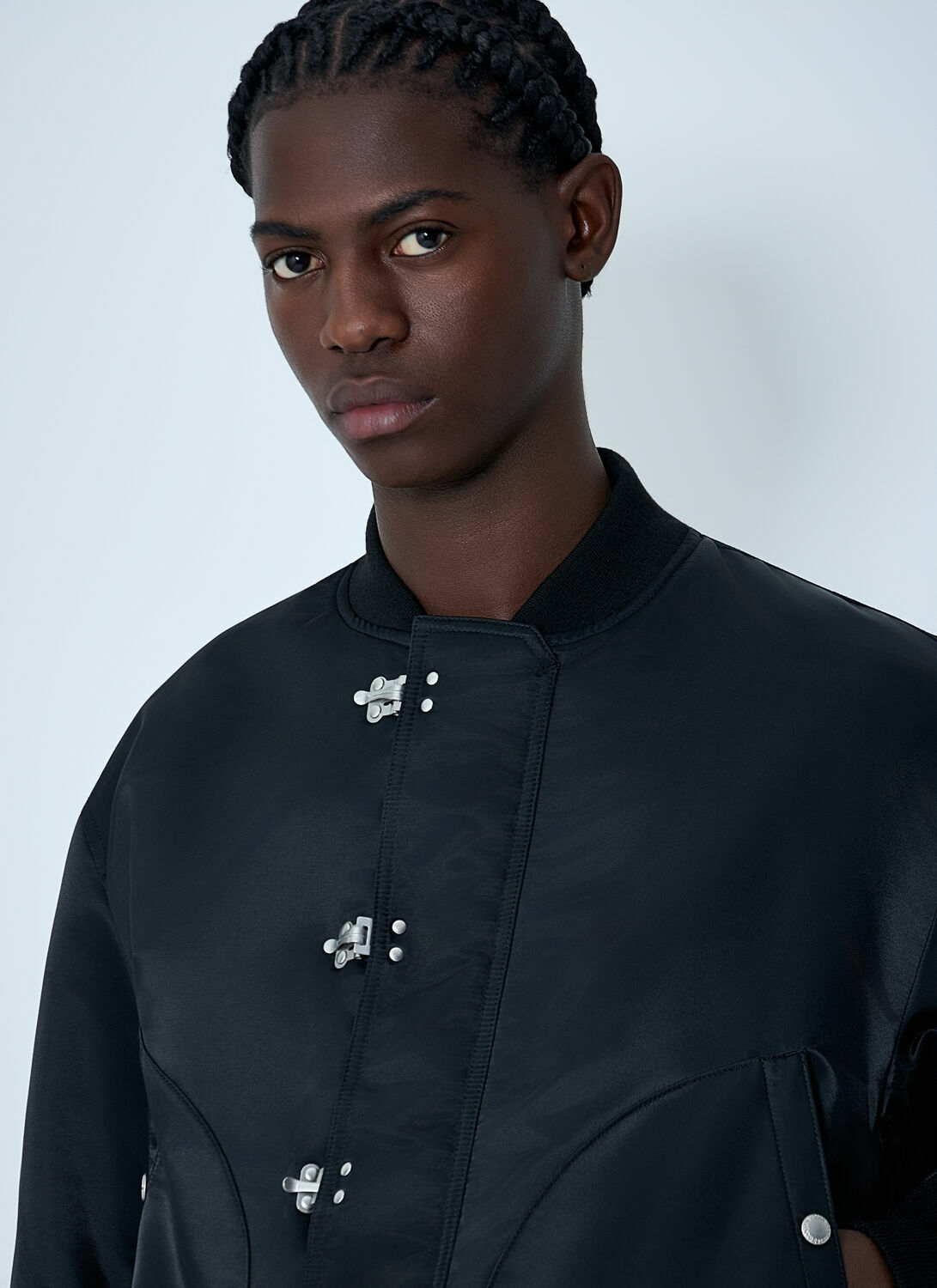 Comme des Garçons Homme Satin Bomber Jacket