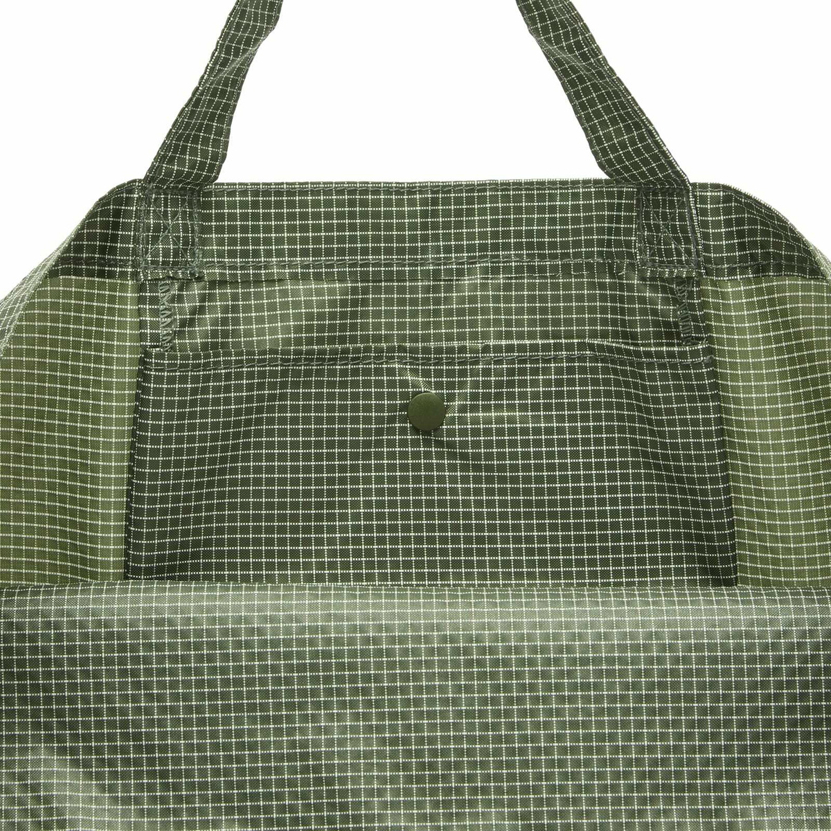 HAY Grid Crossover Bag - Medium in Dark Green 