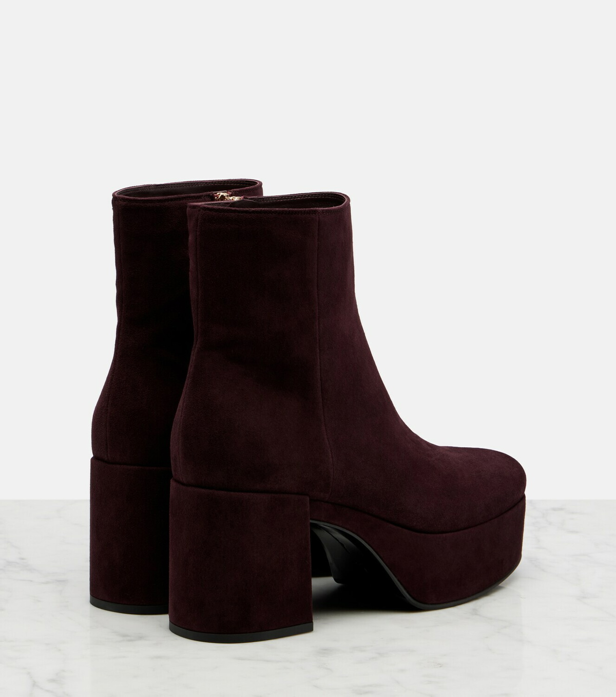 Gianvito Rossi Sally suede ankle boots