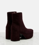 Gianvito Rossi Sally suede ankle boots