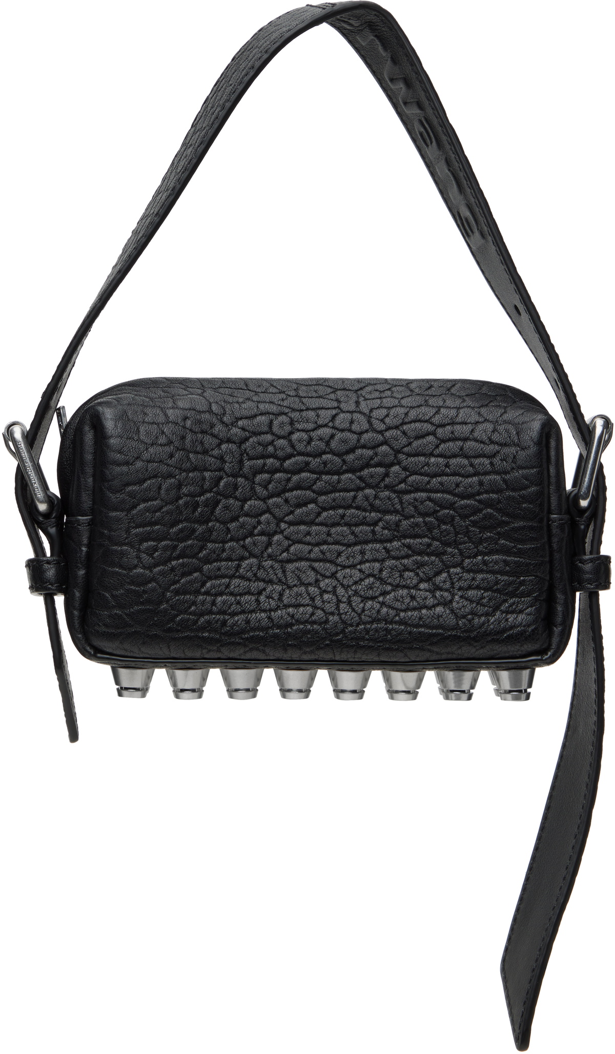 ショルダーバッグ・ポシェット ALEXANDER WANG Women Messenger Bags 20225K79L001 Black alexanderwang☆関税込み☆ライアン パフ スモール レザーバッグ