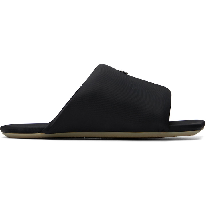 Photo: MM6 Maison Margiela Black Padded Sandals