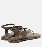 A.Emery Sabine leather thong sandals