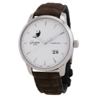 Glashutte Original Original Senator Excellence Panorama Automatic Moon Phase Silver Dial Mens Watch 1-36-04-05-0251