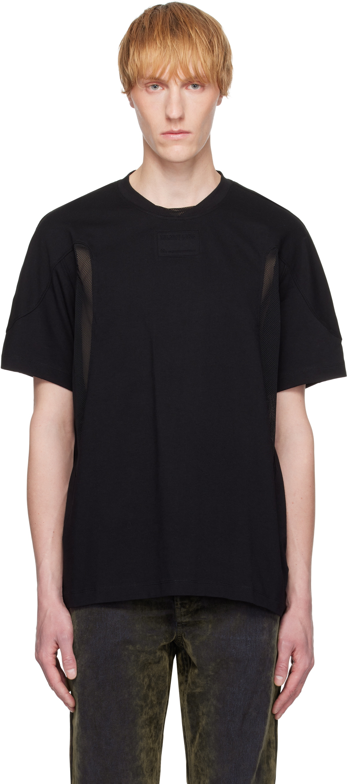 Helmut Lang - Taxi London Logo-Print Cotton-Jersey T-shirt
