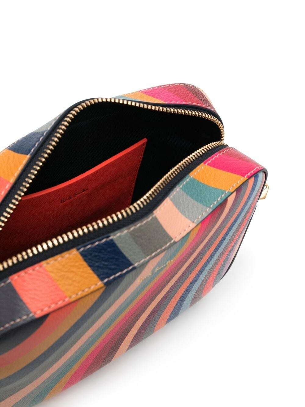 PAUL SMITH - Swirl Leather Crossbody Bag Paul Smith