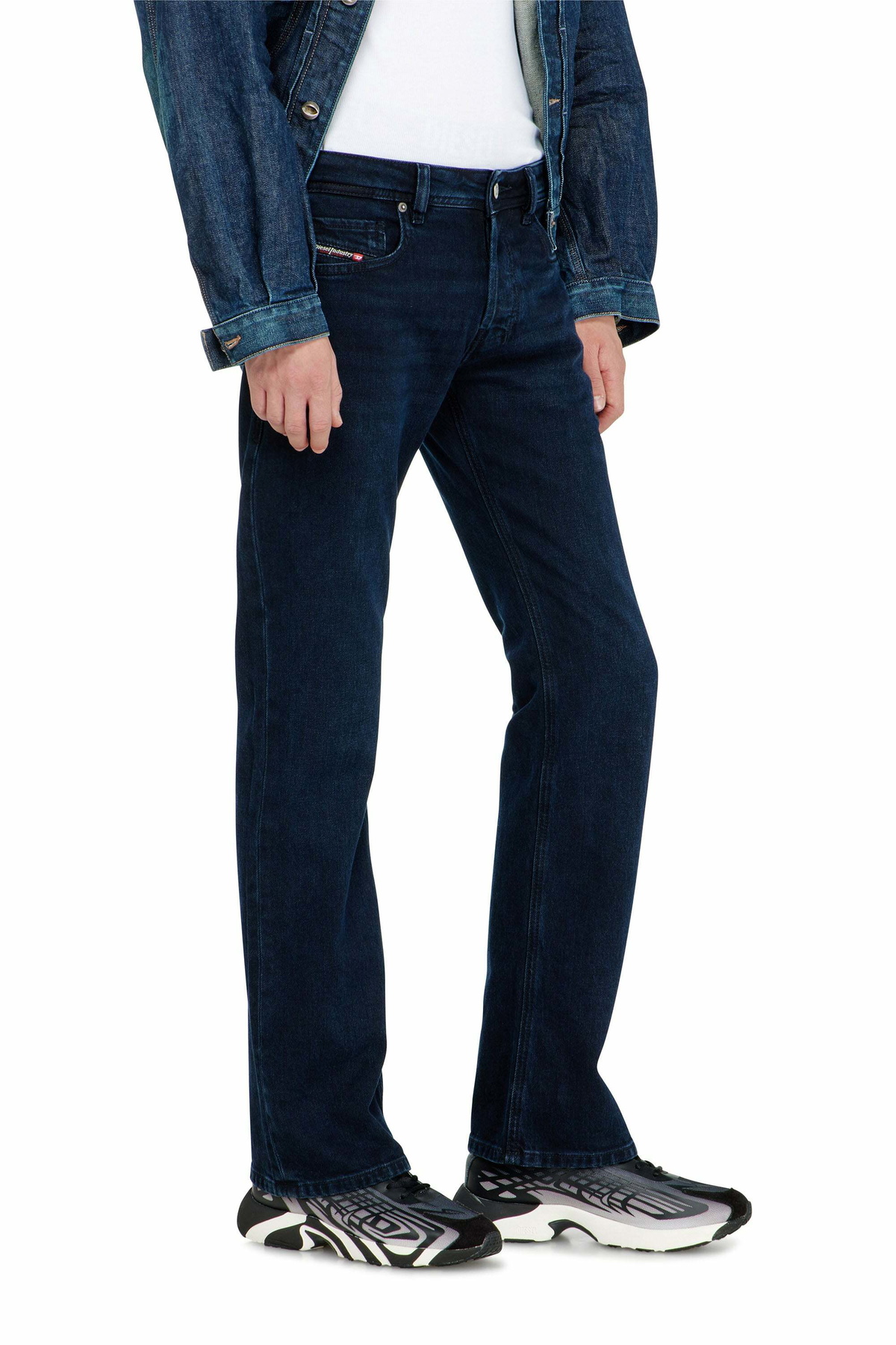 Diesel Bootcut Jeans Low Waist 2007 Zatiny, Dark blue, Button fly