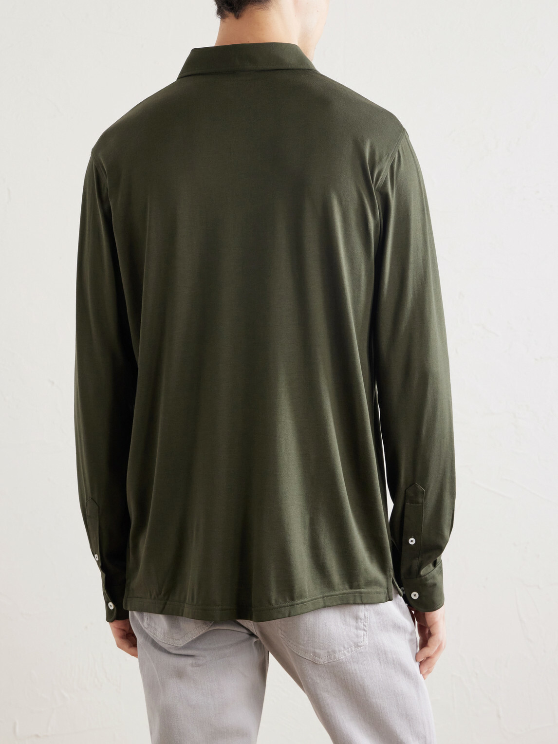 Peter Millar - Ashby Cotton-Jersey Polo Shirt - Green