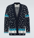 Alanui Astrology Wheel wool-blend cardigan