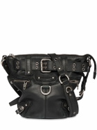 BALENCIAGA - Emo Leather Bucket Bag