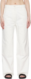 Cecilie Bahnsen White Virginia Trousers
